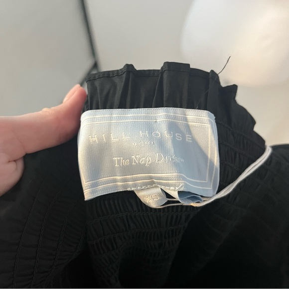 NWT Hill House The Nesli Nap Dress Black Extra-Small Women's - Picture 10 of 11